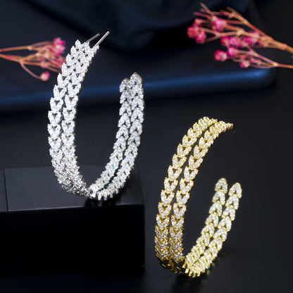 Half Round Hoop Earrings - JR NEST