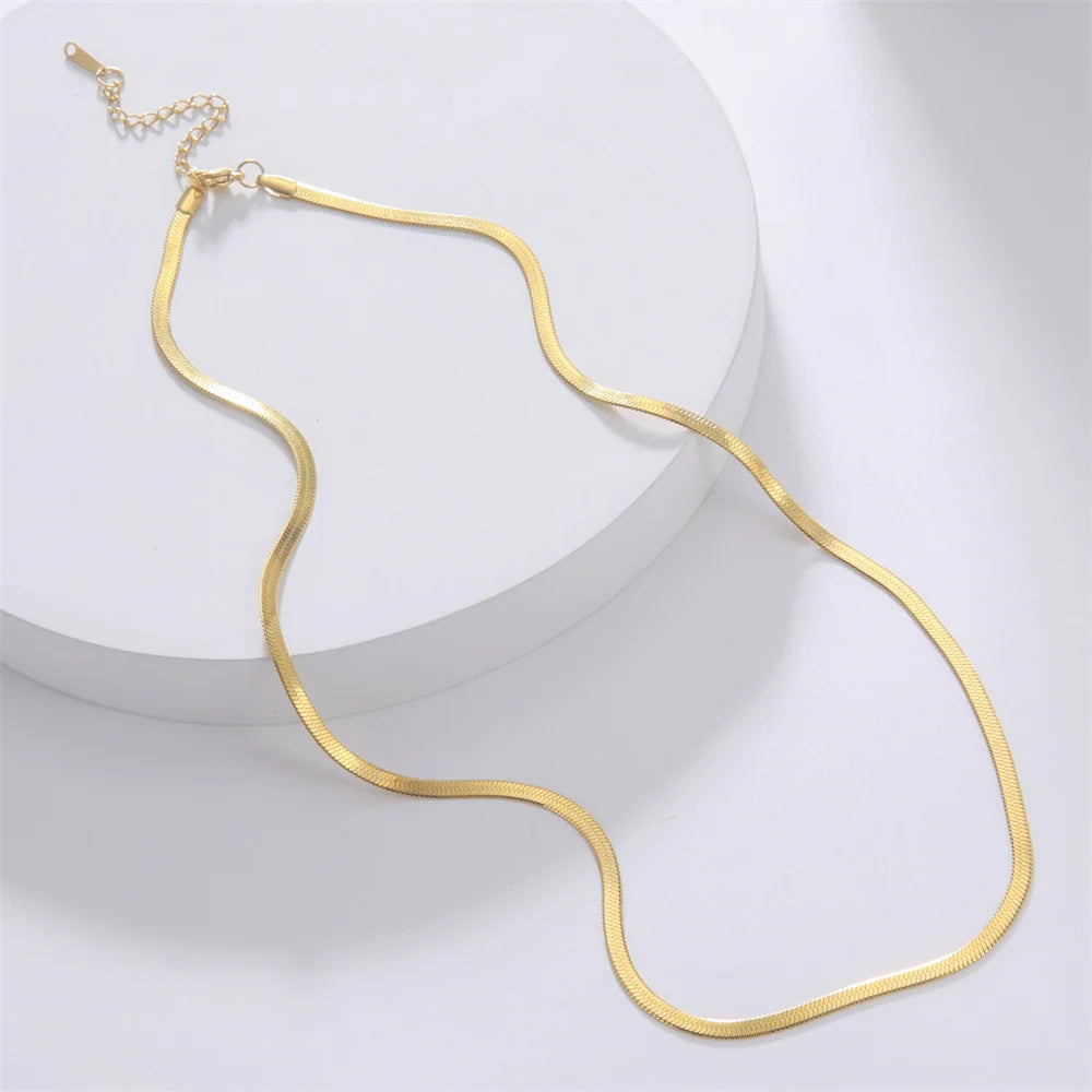 Snake Chain Neck Jewelry