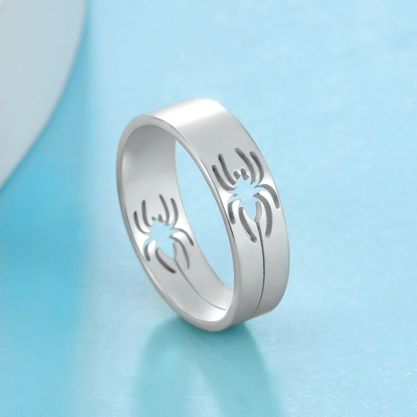 Stainless Steel Spider Ring