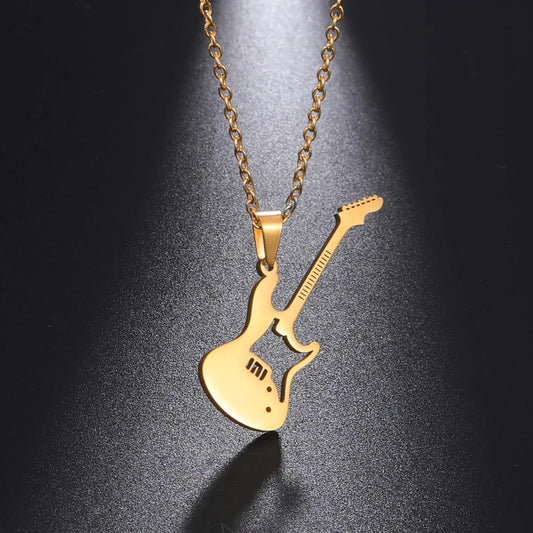 Stainless Steel Music Necklace