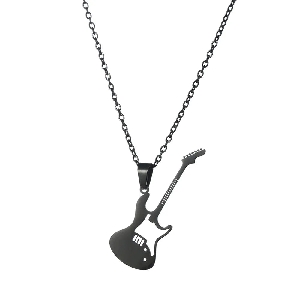 Stainless Steel Music Necklace