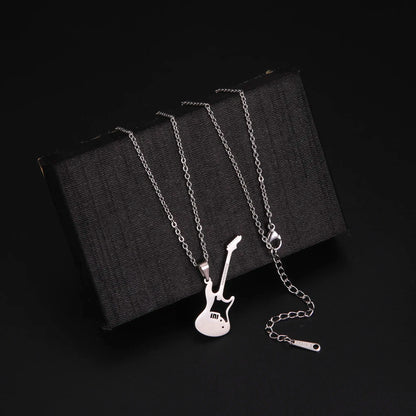 Stainless Steel Music Necklace