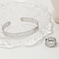 Elegant Hollow Bracelet Set