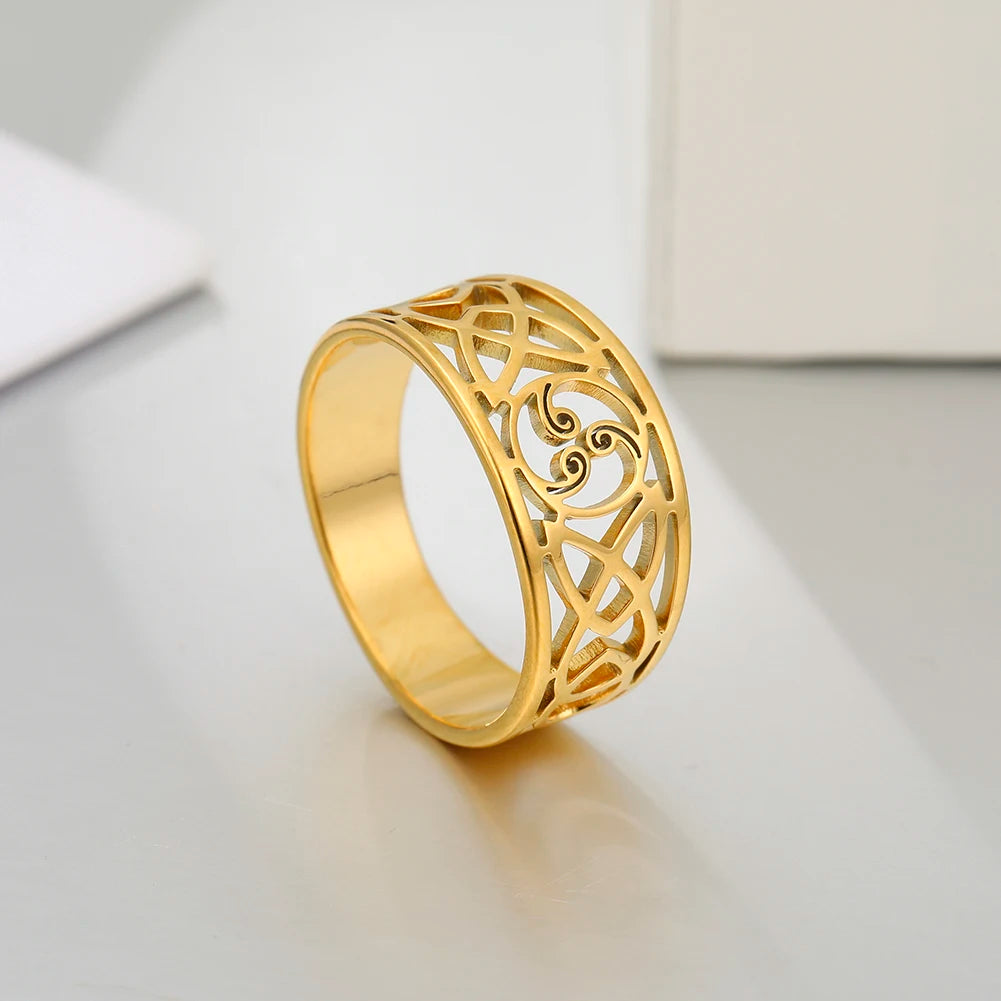 Elegant Gold Color Finger Rings