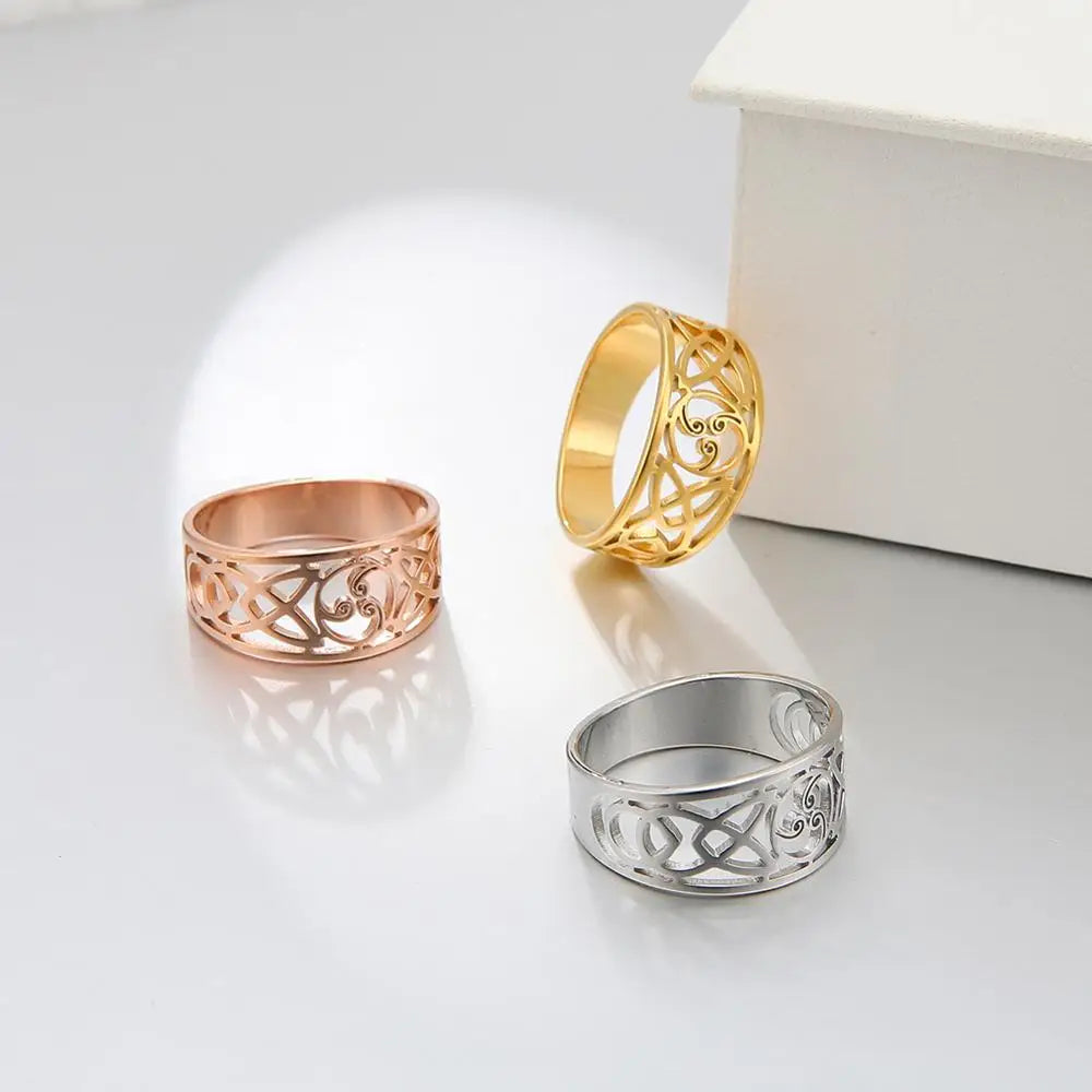 Elegant Gold Color Finger Rings