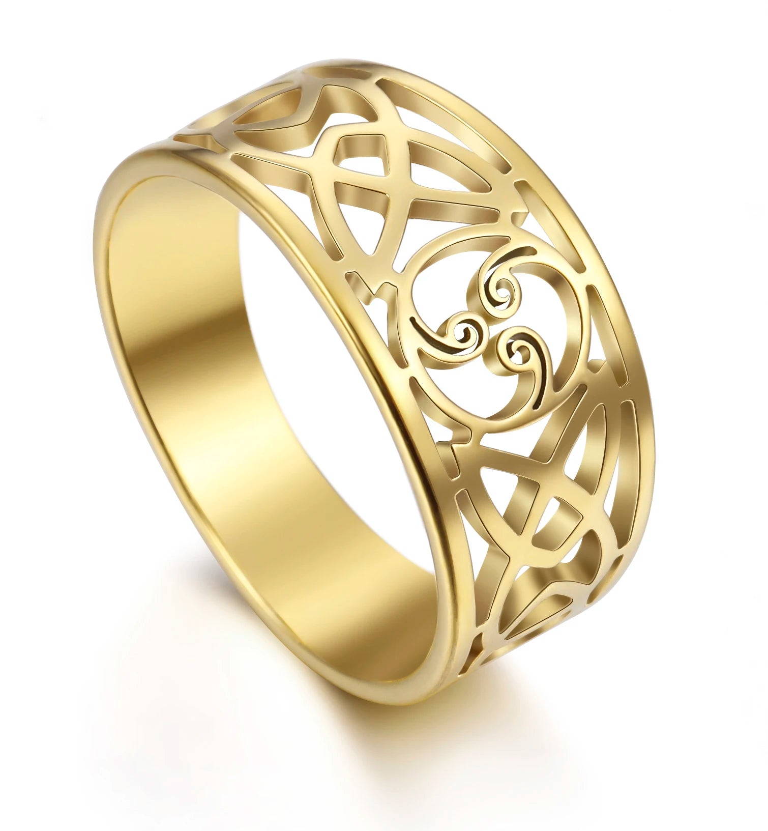 Elegant Gold Color Finger Rings