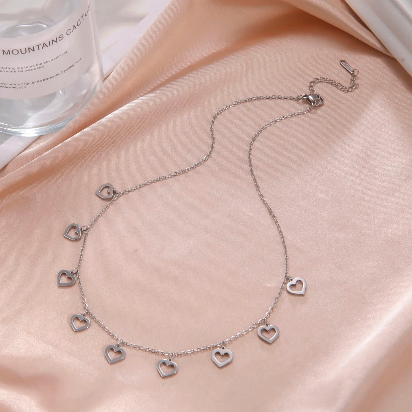 Gold Charm Choker Necklace