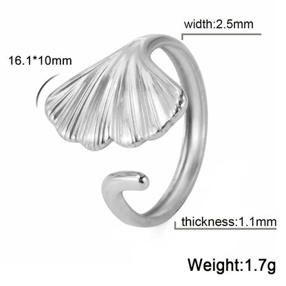 Stainless Steel Adjustable Ring