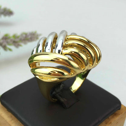 High-Quality Gold Big Ring