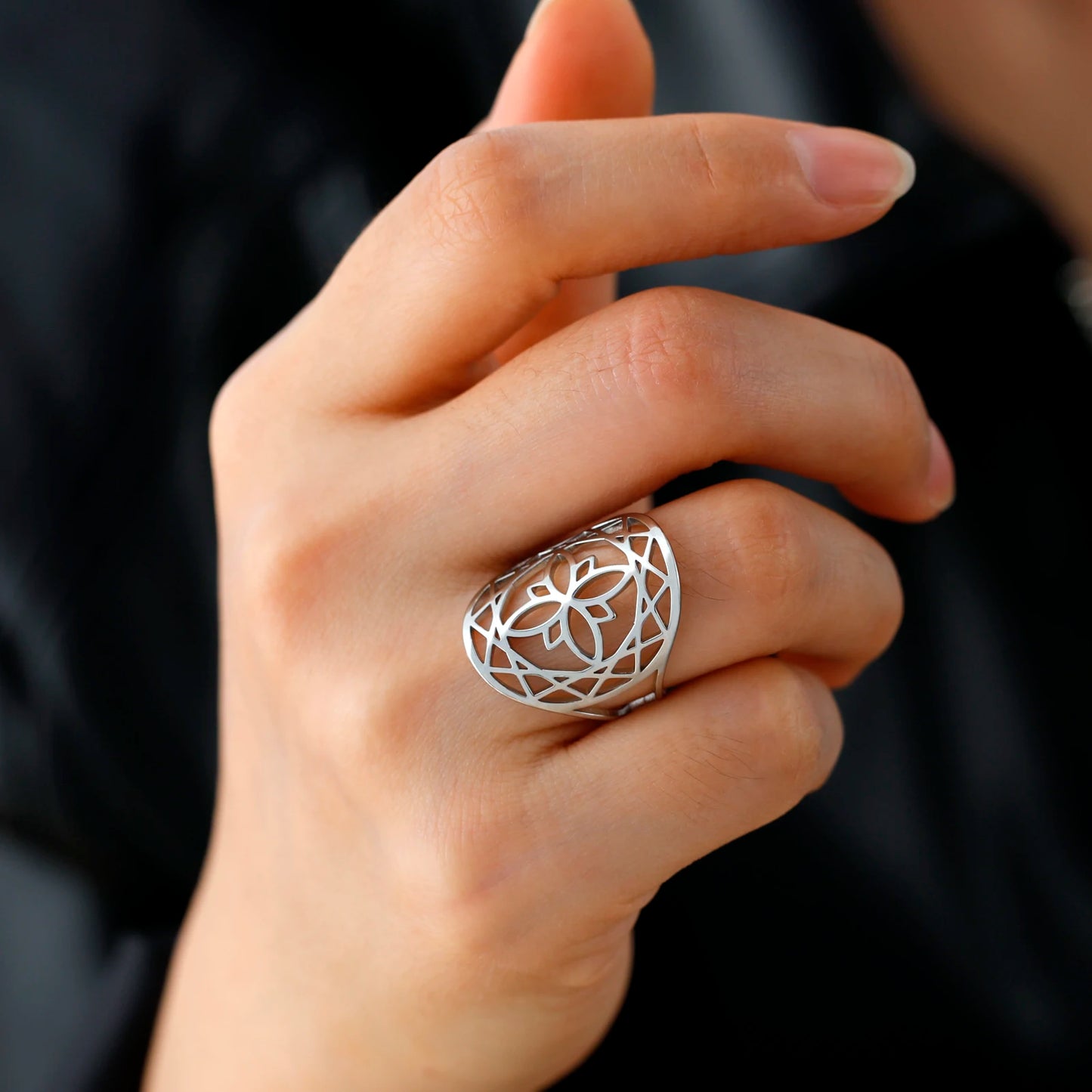 New Chakra Mandala Ring