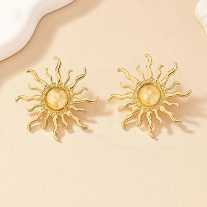 Sunflower Earrings Holiday Party Gift