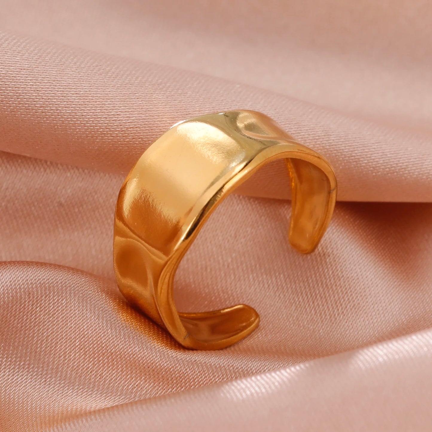 Gold Stainless Steel Ring