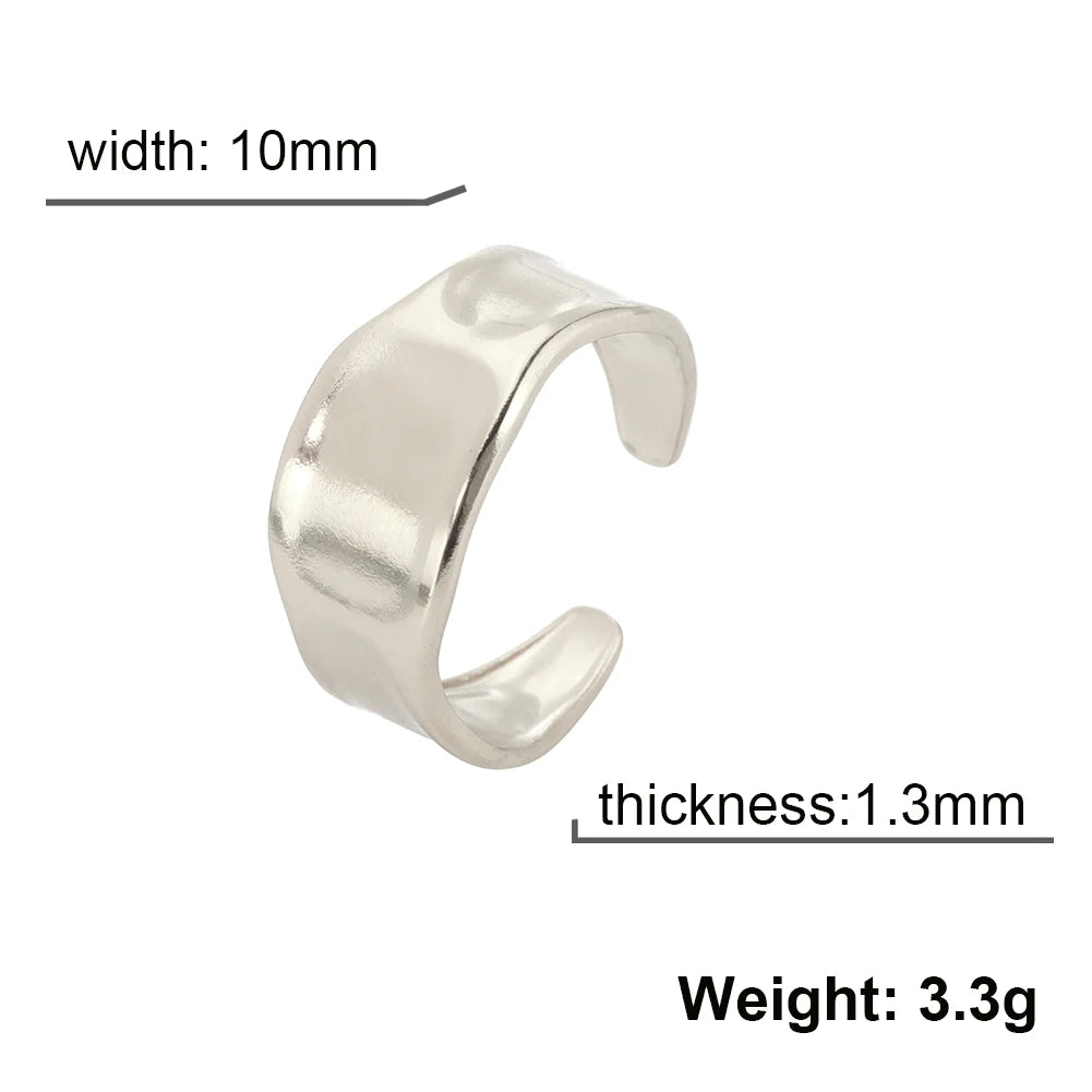 Gold Stainless Steel Ring