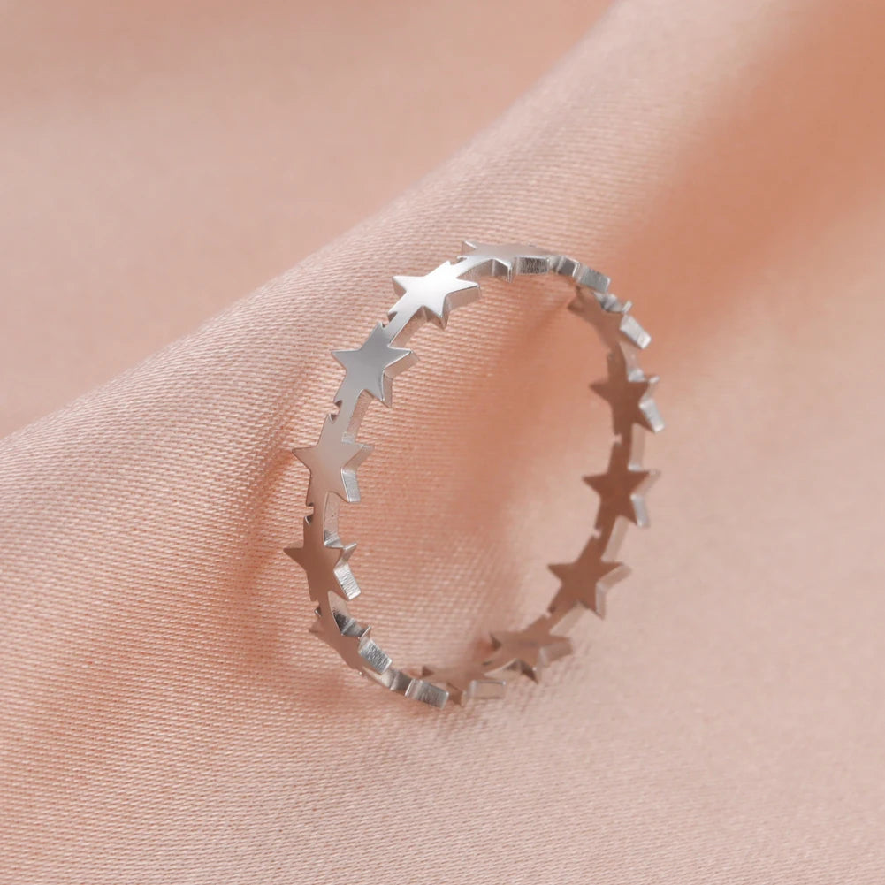 Trendy Minimalist Star Ring