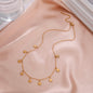 Gold Moon Star Choker