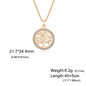 Round Pendant Neck Chains