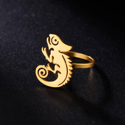 Lizard Animal Jewelry Ring