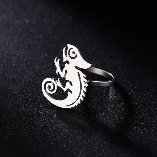 Lizard Animal Jewelry Ring