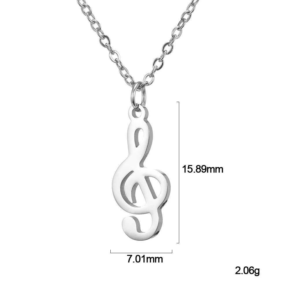 Musical Notation Pendant