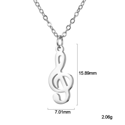 Musical Notation Pendant