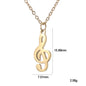 Musical Notation Pendant