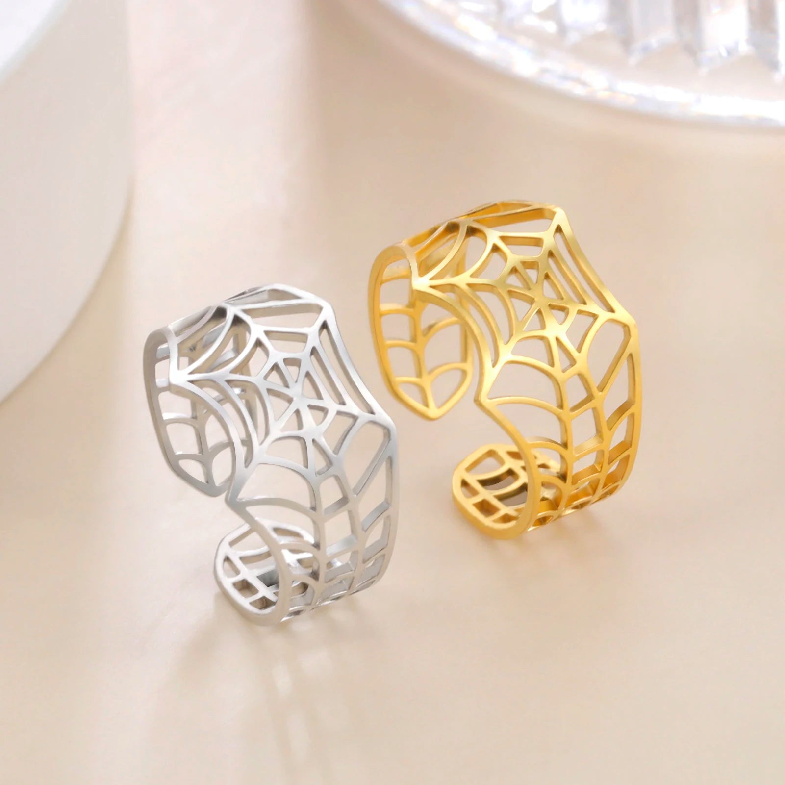 Spider Web Fashion Ring