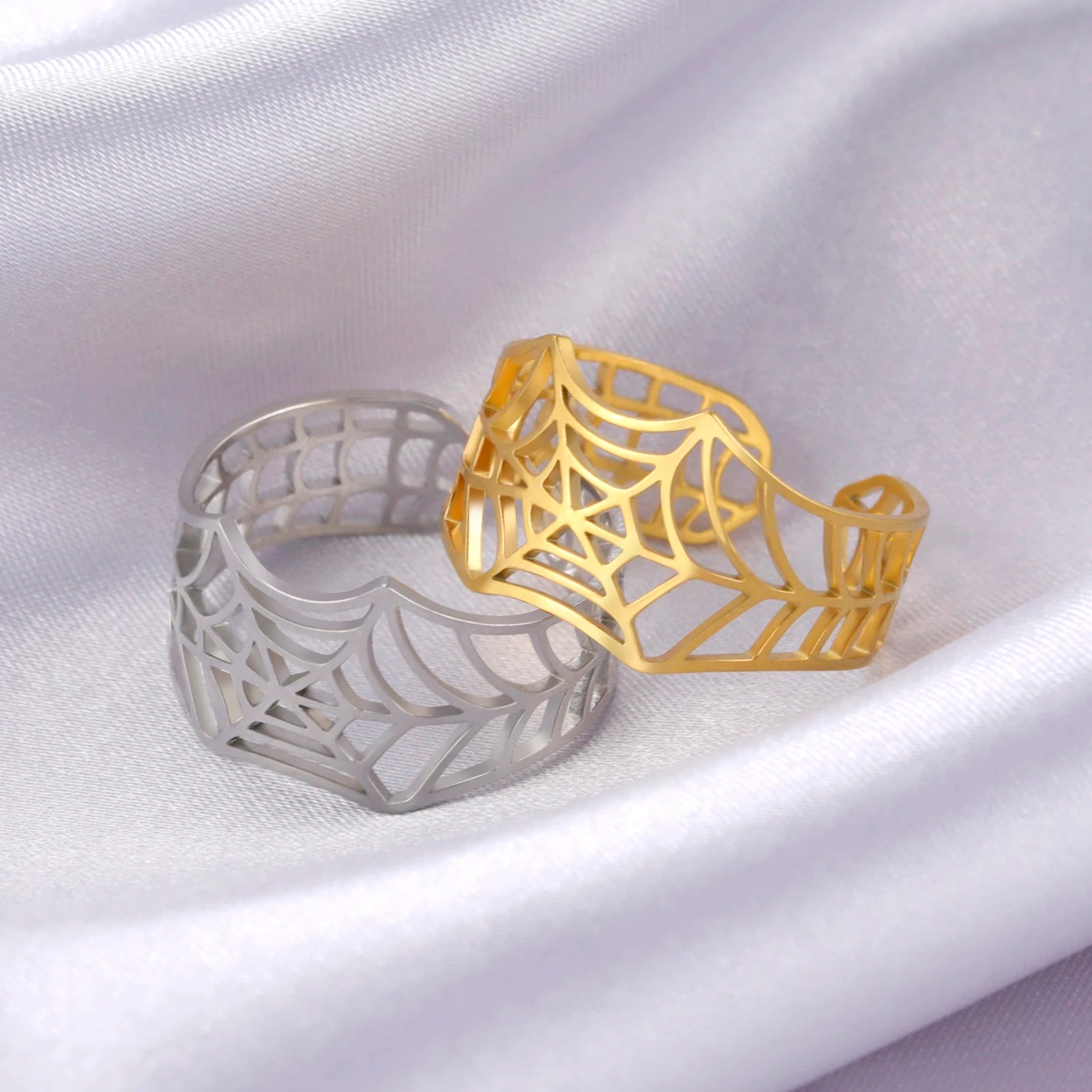 Spider Web Fashion Ring