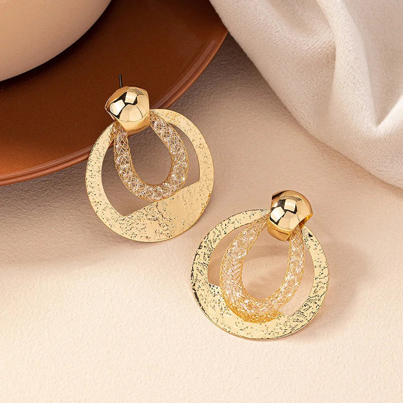 Drops Oval Earrings