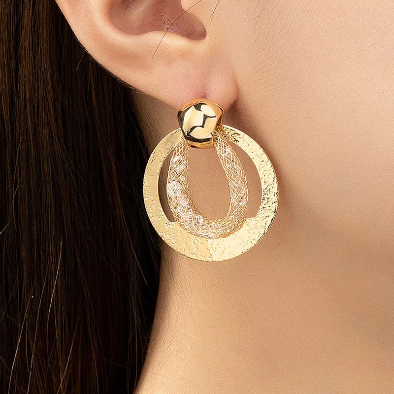 Drops Oval Earrings