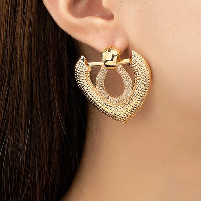 Drops Oval Earrings