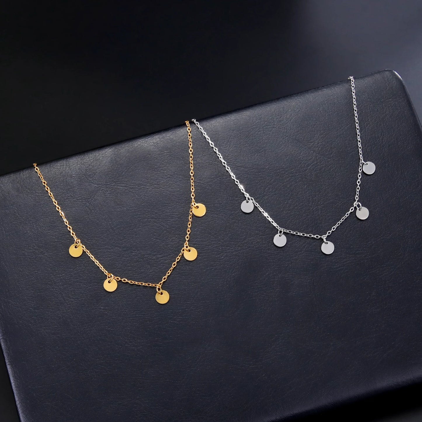 Trendy Korean Circle Necklace