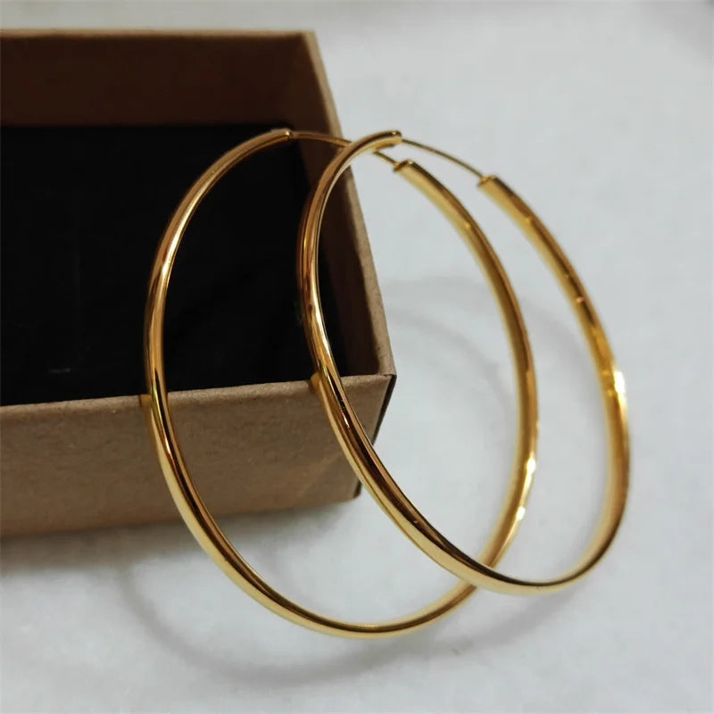 Silver Women's Hoop Earrings