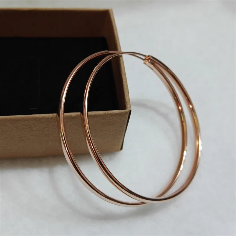 Silver Women's Hoop Earrings