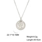 Gold Coin Necklace for Women