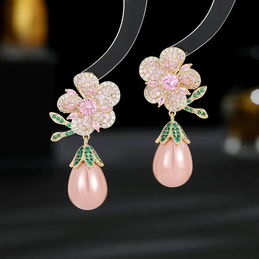 Niche-Elegant Temperament Earrings