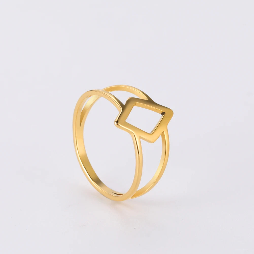 Women Hollow Rings