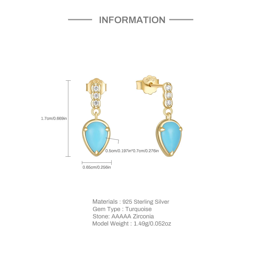 Minimalism Ins Zircon Earrings