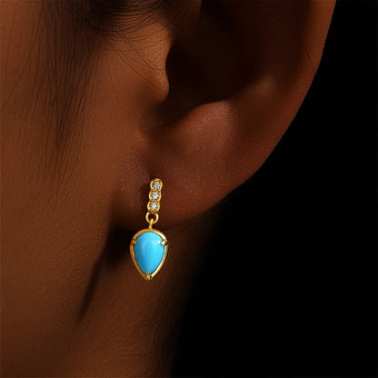 Minimalism Ins Zircon Earrings