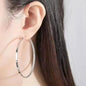 Silver Hoop Earrings Collection