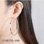 Silver Hoop Earrings Collection