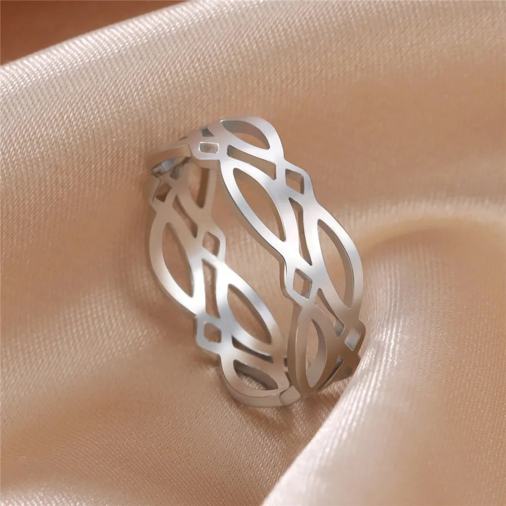 Geometric Fashion Ring