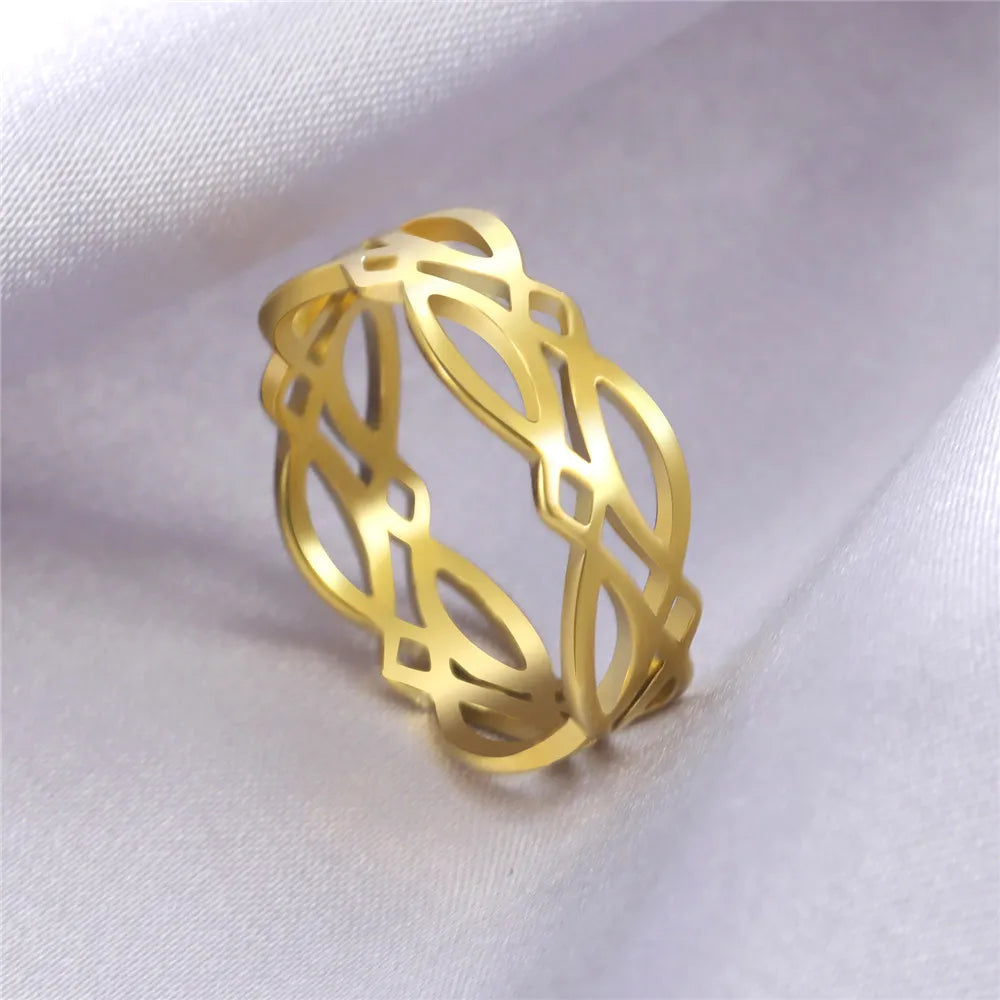 Geometric Fashion Ring