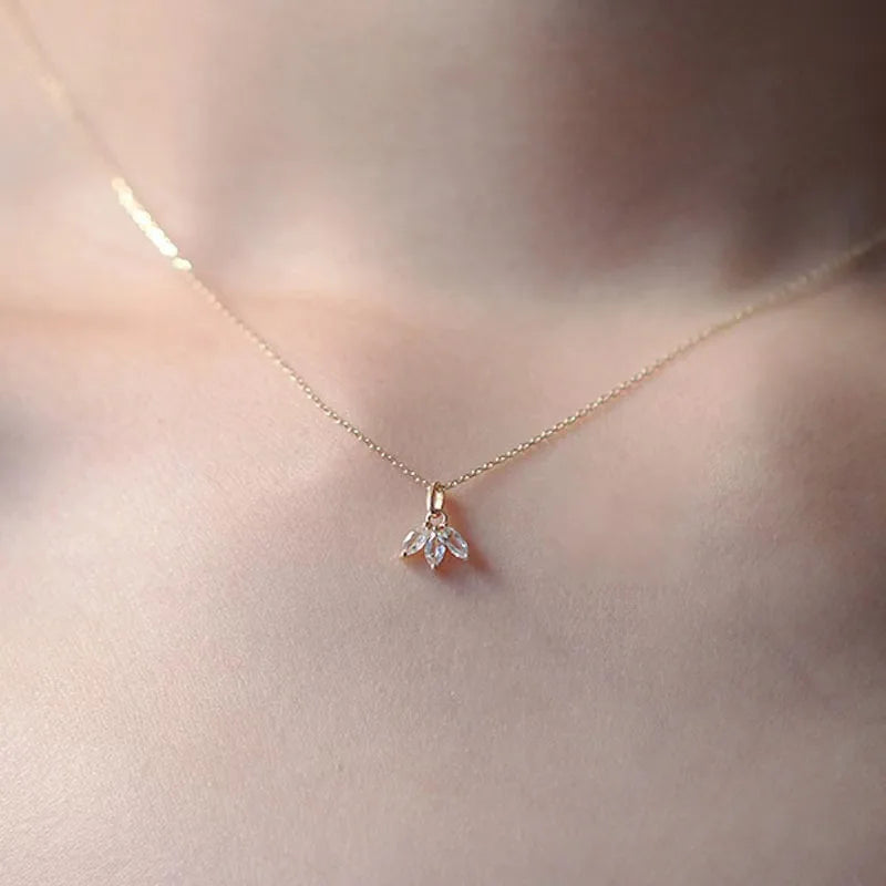 Zircon Necklace Chain