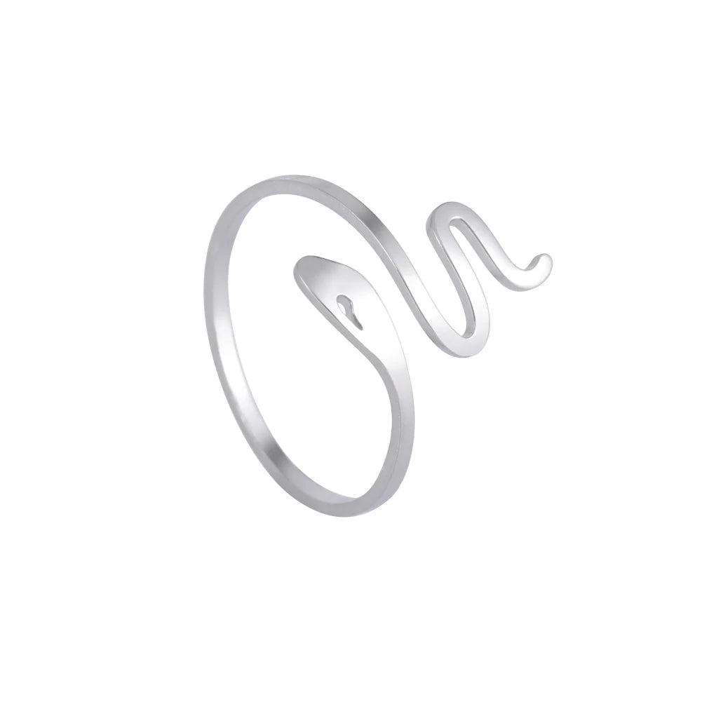 Minimalist Snake Jewelry Ring