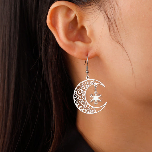 Christmas Trendy Filigree Earrings