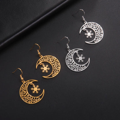 Christmas Trendy Filigree Earrings