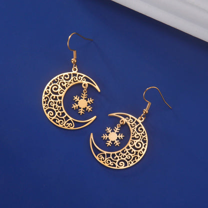 Christmas Trendy Filigree Earrings