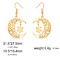 Christmas Trendy Filigree Earrings