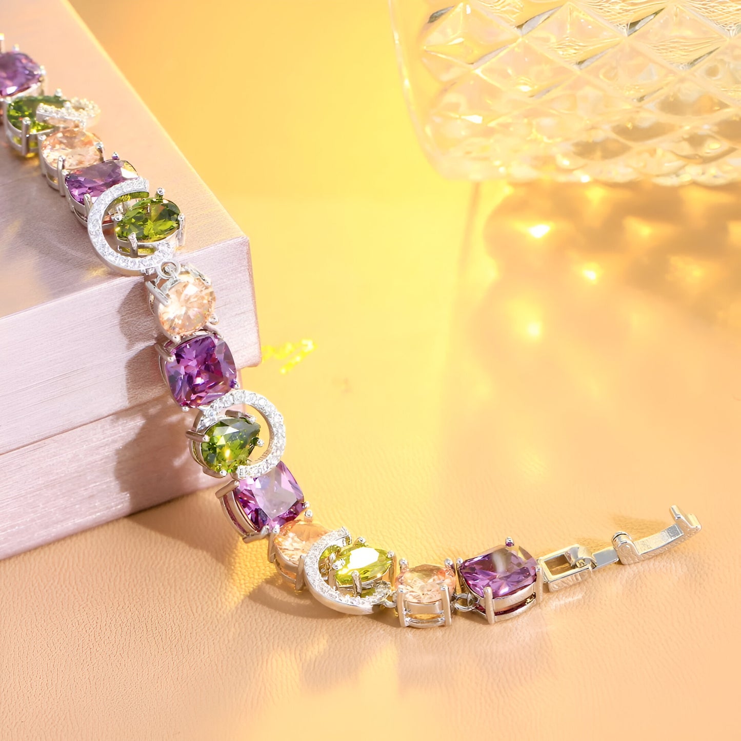 Sparkling Stone Charm Bracelets - JR NEST