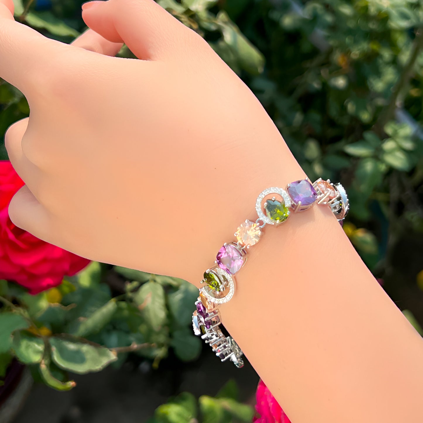 Sparkling Stone Charm Bracelets - JR NEST